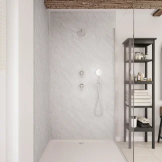 Showerwall Laminate Apollo Marble SW66 2440 x 1179 Proclick EGMDF