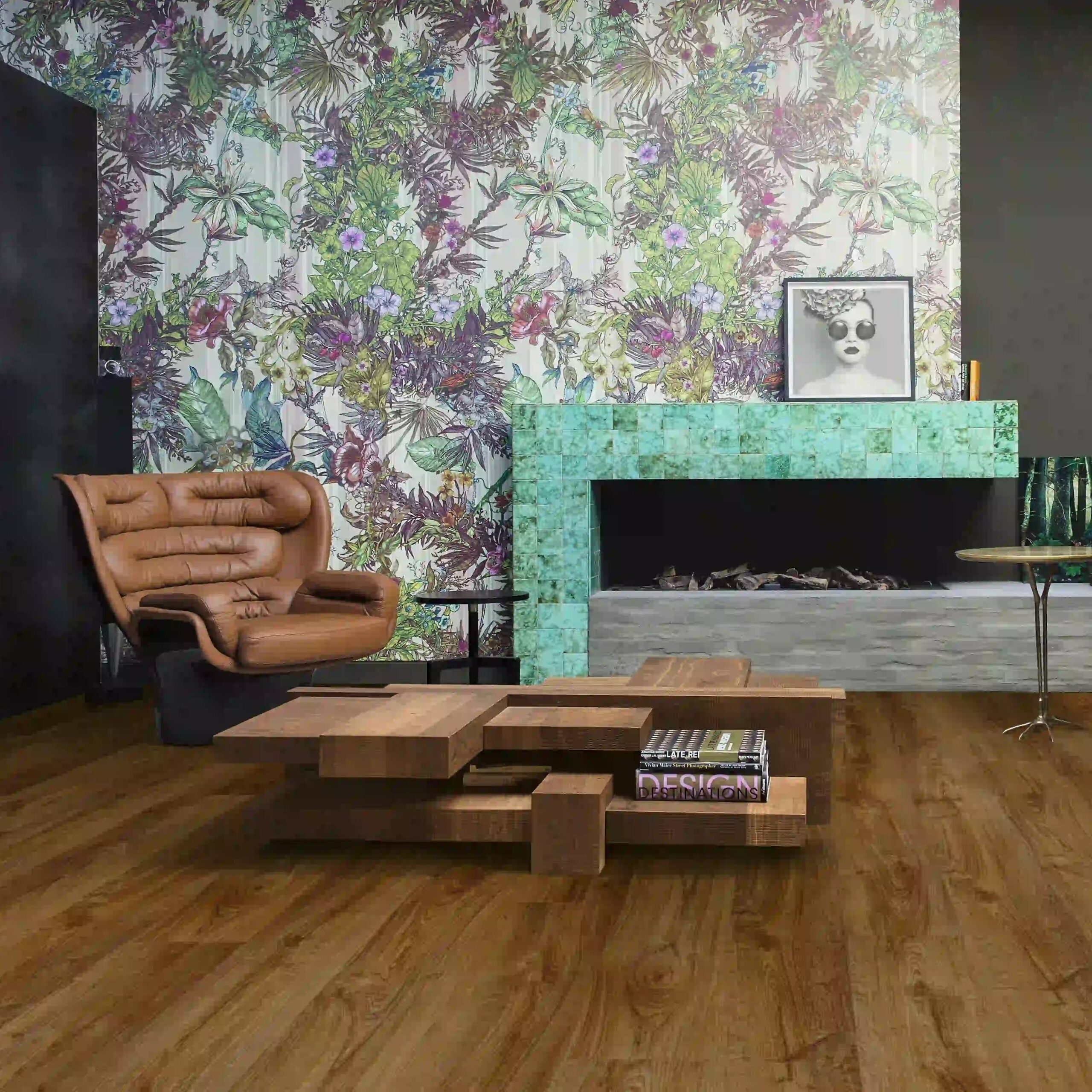 Quick-Step Alpha Bloom Autumn Oak Brown LVT Flooring AVMPU40090
