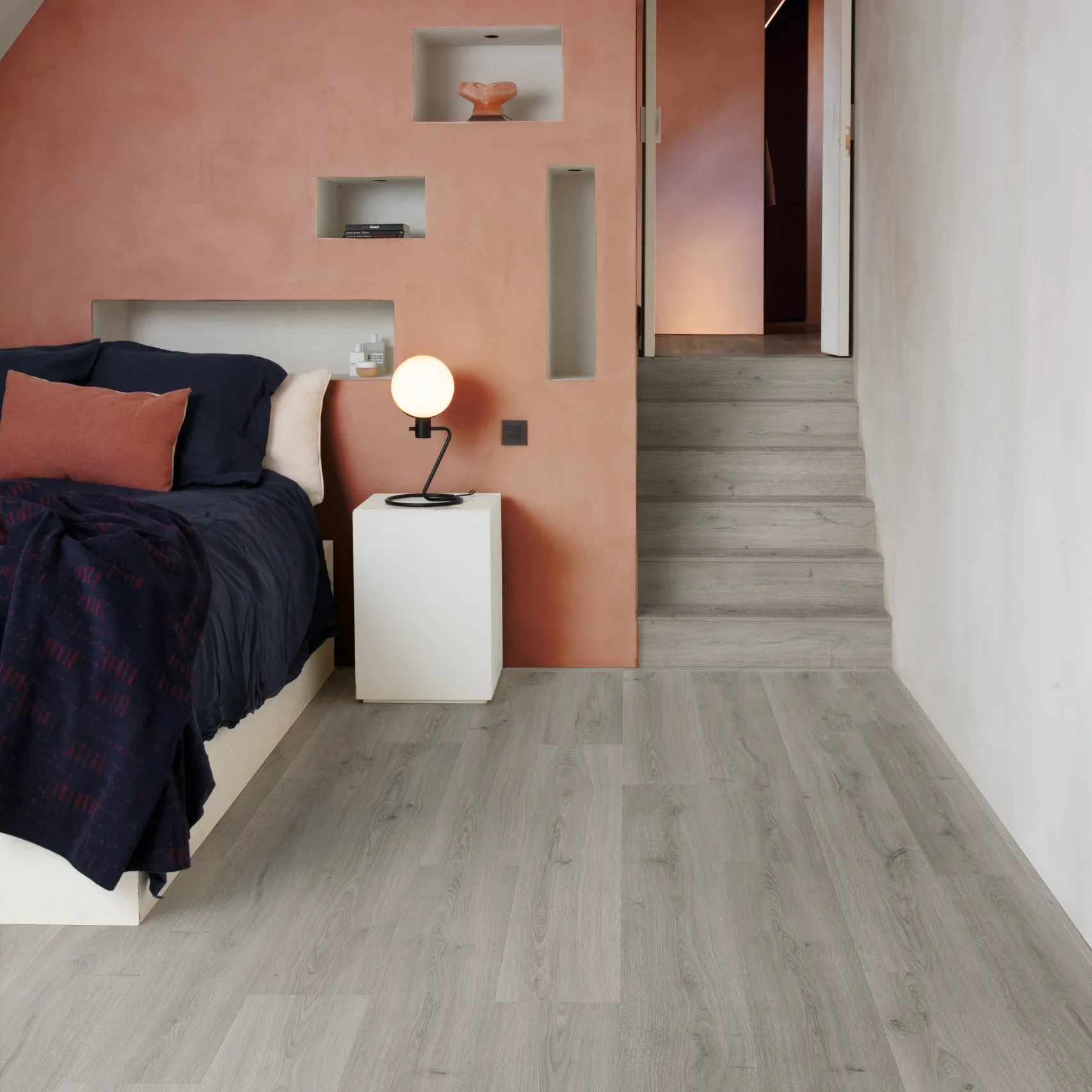 Quick-Step Alpha Bloom Botanic Grey LVT Flooring AVMPU40237