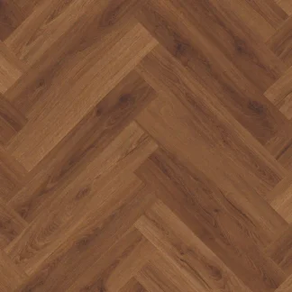 Quick-Step Alpha Ciro Herringbone Botanic Caramel Oak LVT Flooring AVHBU40364