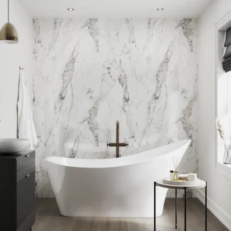 Showerwall Laminate Breccia Marble SW80 2440 x 579 Proclick EGMDF