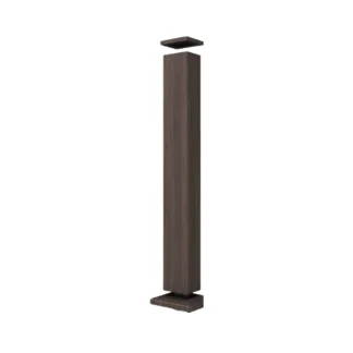 Guardian Composite Hand Rail Decking Post Assembly - Brown