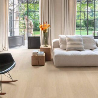 Quick-Step Alpha Blos Buttermilk Oak LVT Flooring AVSPU40277