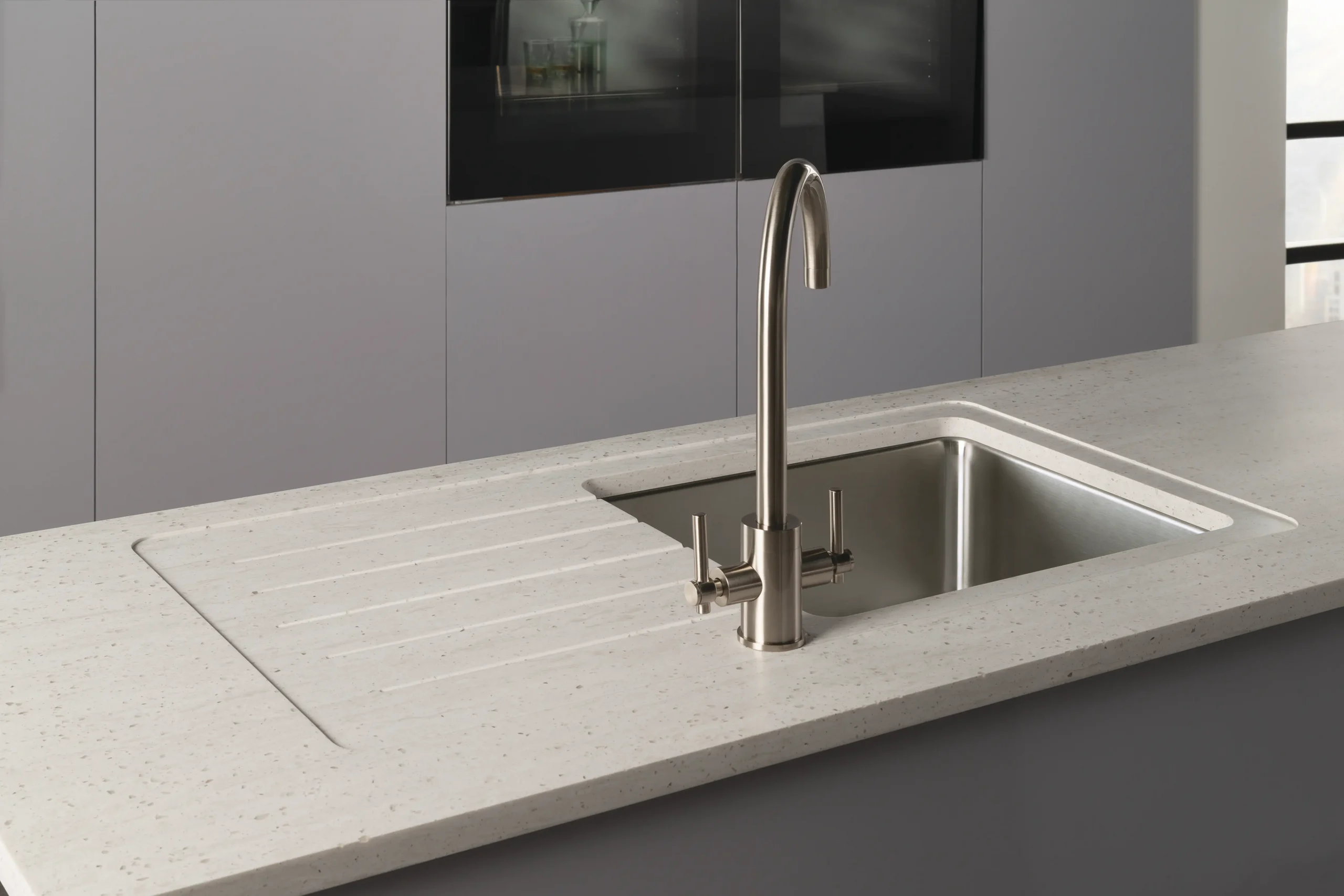 Minerva Travertine Haze Worktop 25mm 3050 X 600