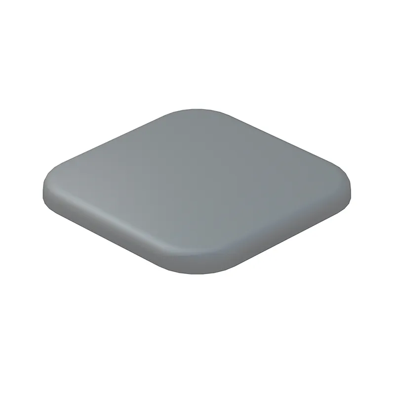 Guardian Composite Fencing Aluminium Fence Post Cap - Grey