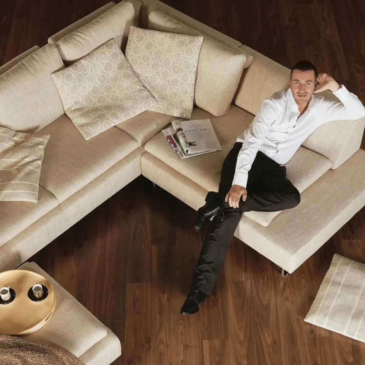 Quick-Step Eligna 8mm Oiled Walnut Brown EL1043