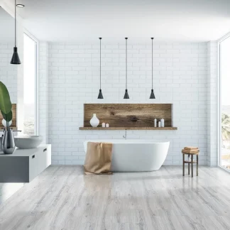 Falquon Flooring High Gloss 4V 8mm Arctic Flooring (Q1026)