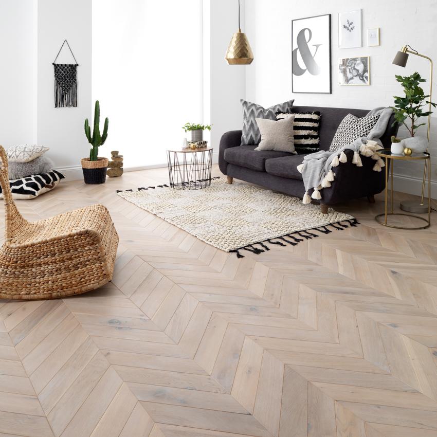 Woodpecker Goodrich 15mm Engineered Feather Oak Chevron