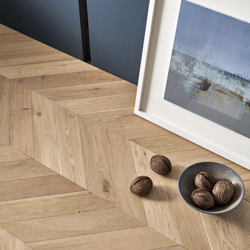 Woodpecker Goodrich 15mm Engineered Raw Oak Chevron - Image 3