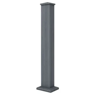 Guardian Composite Hand Rail Decking Post Assembly - Charcoal