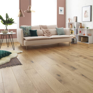 Woodpecker Harlech 15mm Engineered Rustic Oak (Oiled 190mm Wide)