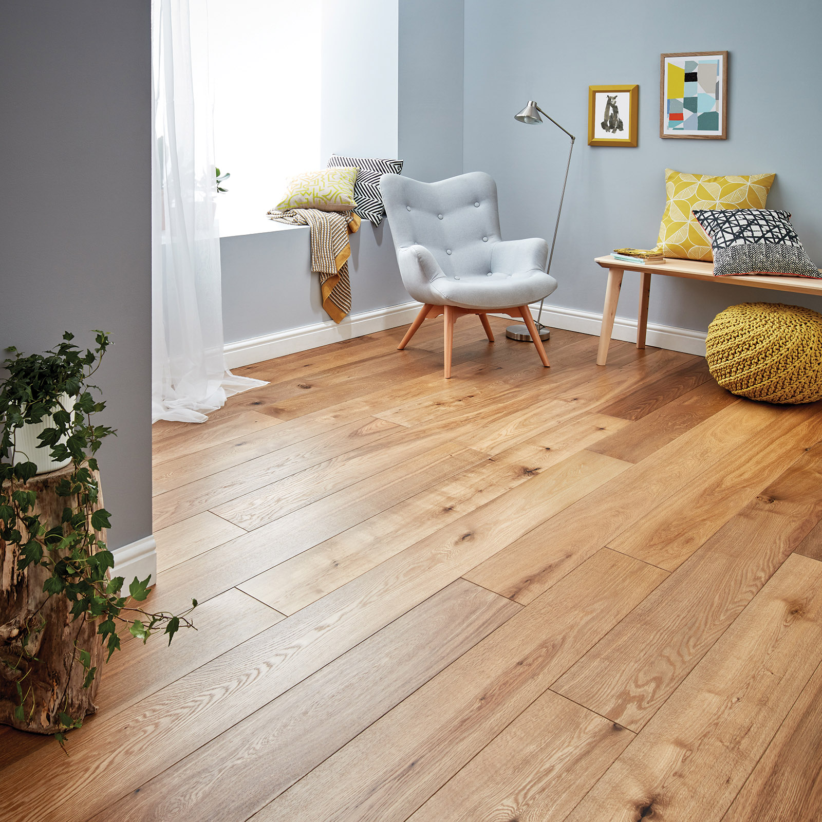 Woodpecker Harlech 15mm Engineered Smoked Oak