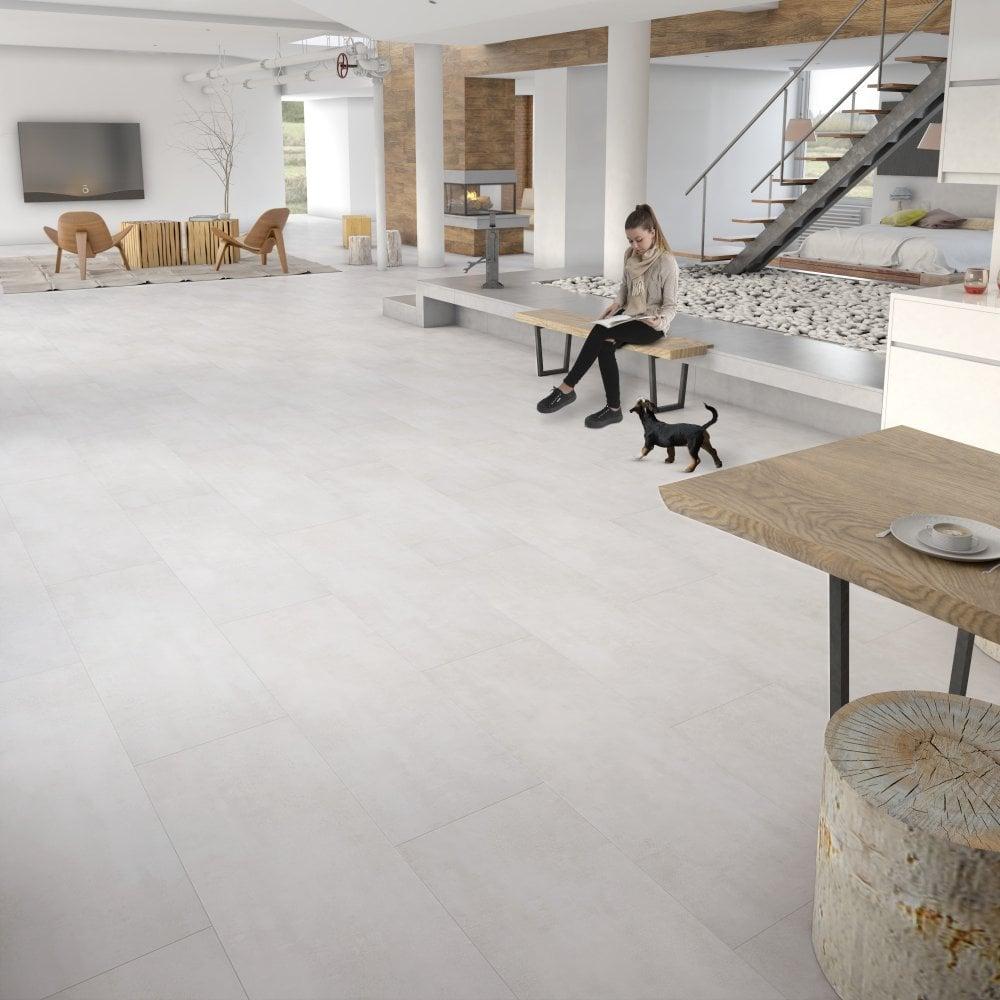 Faus Industry Tile 8mm Blanco Tile Flooring (S172043)