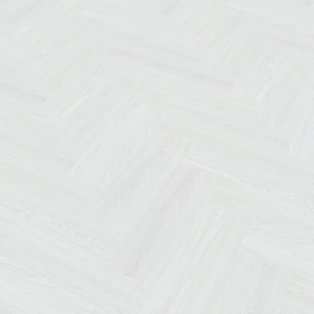 Liberty Floors Lifestyle 5.5mm Herringbone Misty White Luxury Rigid Vinyl Flooring 275821 - Image 2