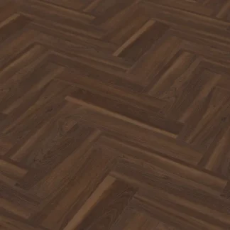 Liberty Floors Lifestyle 5.5mm Herringbone Walnut Luxury Rigid Vinyl Flooring 275830