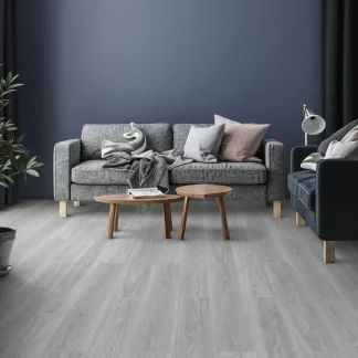 Liberty Floors Lifestyle 5mm Cool Grey Luxury Rigid Vinyl Flooring 275816