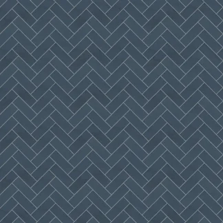 Showerwall Acrylic 2400 X 896 Navy Herringbone SCA16