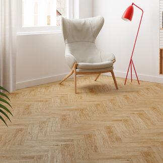 Faus Masterpieces 8mm Herringbone Narbona Laminate Flooring