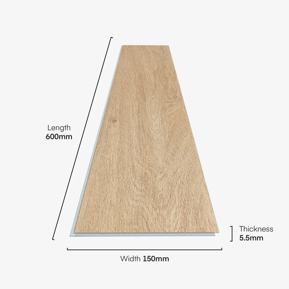Liberty Floors Lifestyle 5.5mm Herringbone Prime Oak Luxury Rigid Vinyl Flooring 307818 - Image 4