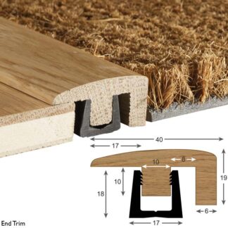 Woodpecker Colour Matched Solid Oak End Trim