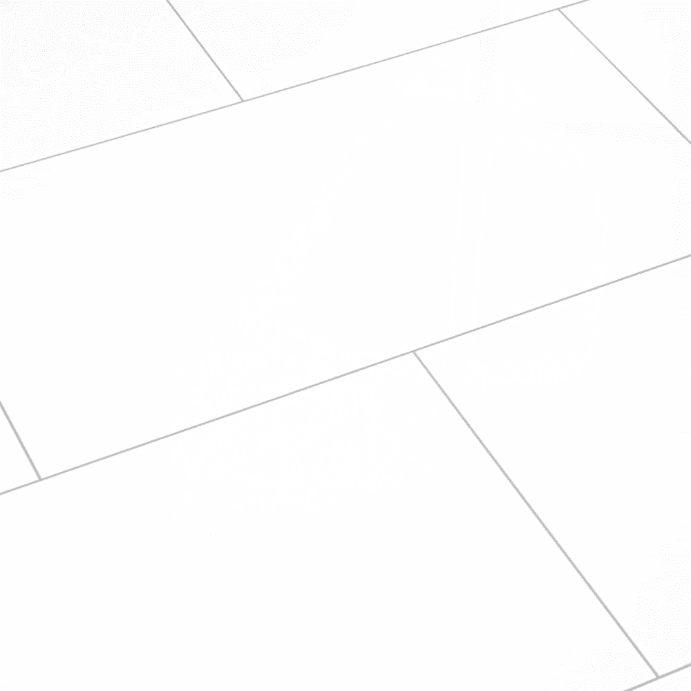 Falquon Flooring Stone 2.0 8mm White High Gloss Tile Laminate Flooring (C500) - Image 2