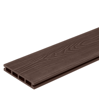 Suelo Composite Decking Double Sided Decking Board 3600 x 150 x 25mm - Brown
