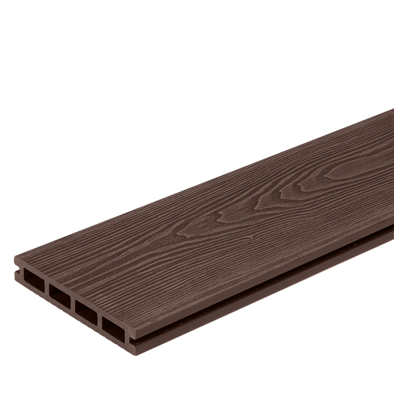 Suelo Composite Decking Double Sided Decking Board 3600 x 150 x 25mm - Brown