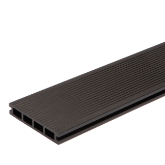 Suelo Composite Decking Double Sided Decking Board 3600 x 150 x 25mm - Charcoal