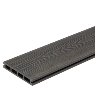 Suelo Composite Decking Double Sided Decking Board 3600 x 150 x 25mm - Grey