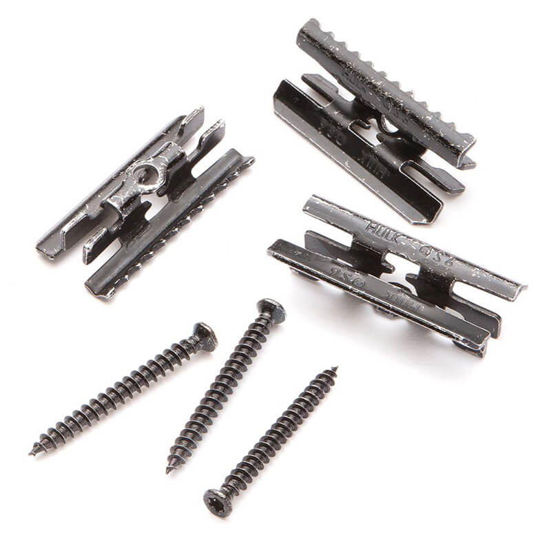 Suelo Composite Decking Accessories Tub of 50 x Fixing Clips & 50 x Screws (2.5m²)
