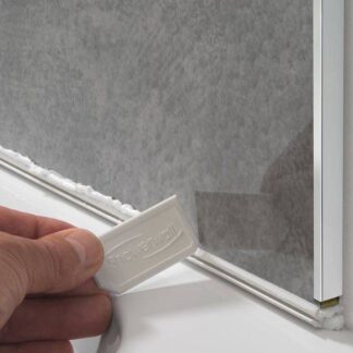 Showerwall Laminate Sureseal End Caps And Profiler Black