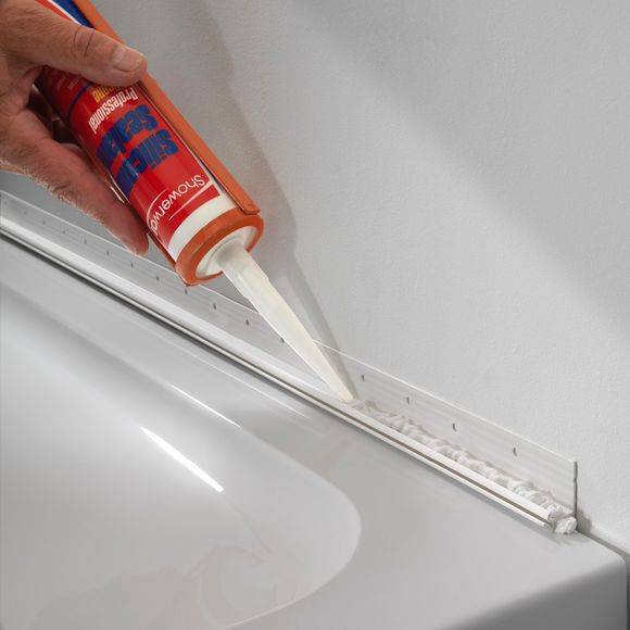 Showerwall Laminate 2450mm Silver Pvc Sureseal (2part System) - Image 3