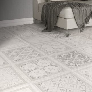 Faus Retro 8mm Vintage Tile Laminate Flooring