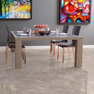 Falquon Flooring Stone 2.0 8mm Botticino Classico Light Tile Laminate Flooring