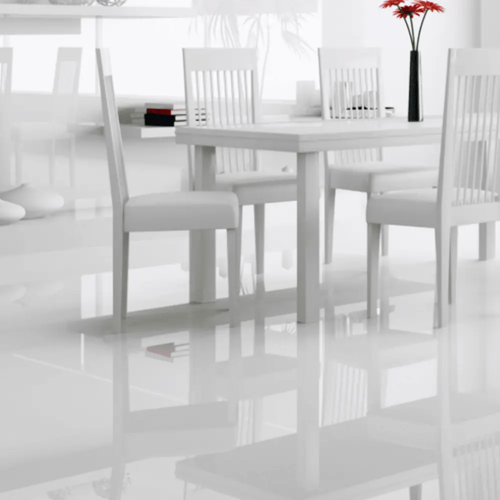 Falquon Flooring High Gloss MAX 8mm White Laminate Flooring (D2935) - Image 3