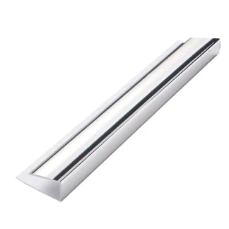 Guardian Wall Panel Accessories 1 Part Edge Trim 7/8mm x 2.7m Chrome