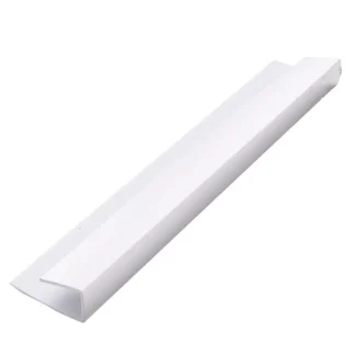 Guardian Wall Panel Accessories 1 Part Edge Trim 10mm x 2.7m White