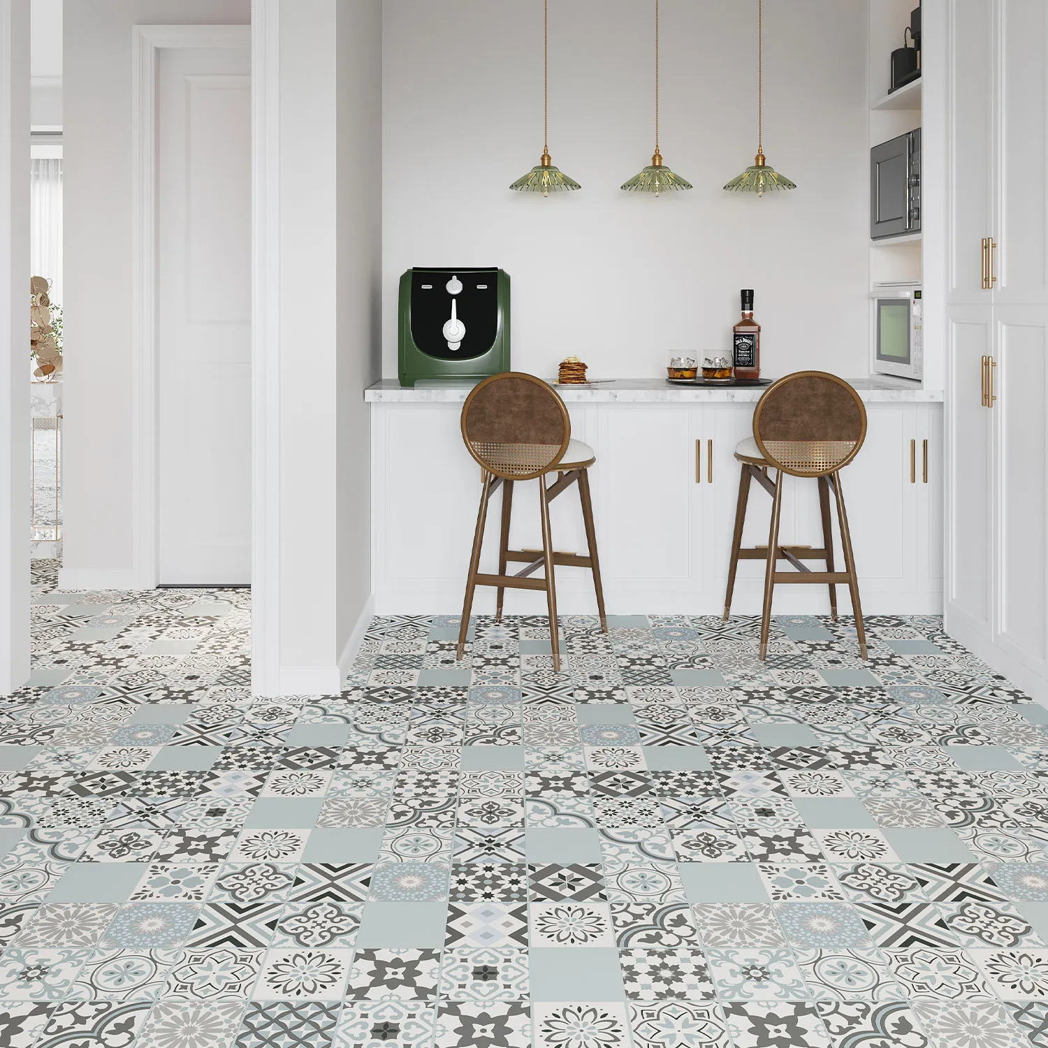 Guardian Clever Click Premium SPC 5.5mm Corfu Mosaic