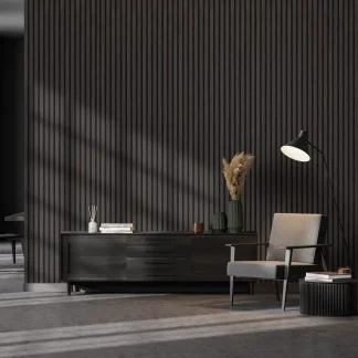Liberty Elevation Acoustic Wall Panelling 600 x 2400mm Dark Grey