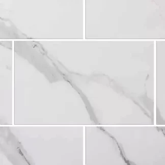 Guardian Neptune Grout Line 1000X2400mm Carrara Marble Matt Tile