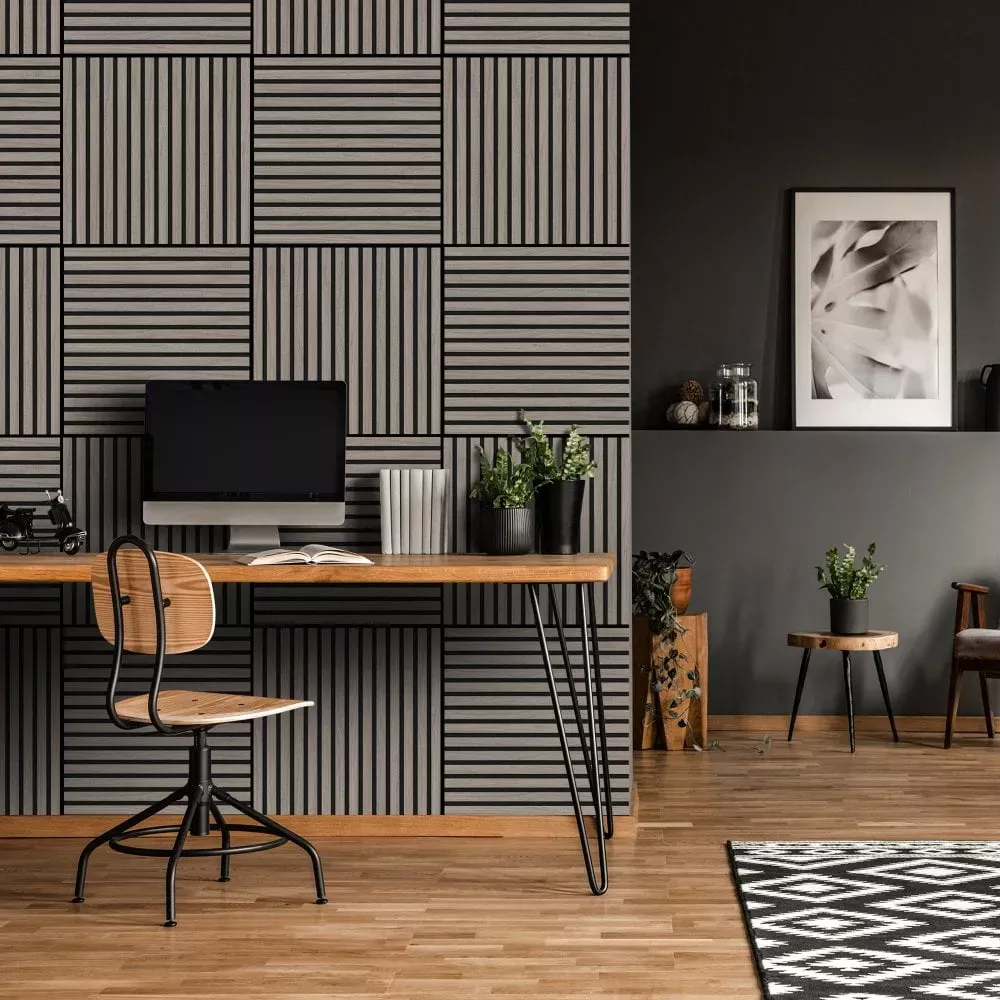 Liberty Elevation Acoustic Wall Panelling 600 x 2400mm Light Grey - Image 3