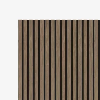 Liberty Elevation Acoustic Wall Panelling 600 x 2400mm Light Walnut