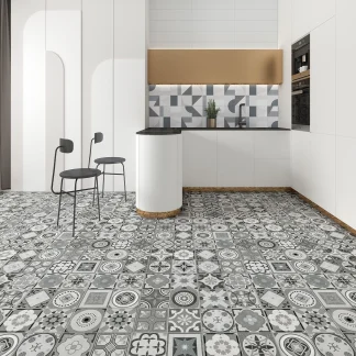 Guardian Clever Click Premium SPC 5.5mm Valletta Mosaic