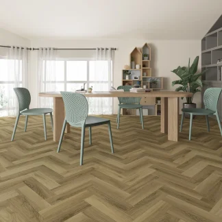 Guardian Clever Click Premium SPC 5.5mm Witchita Beech Herringbone