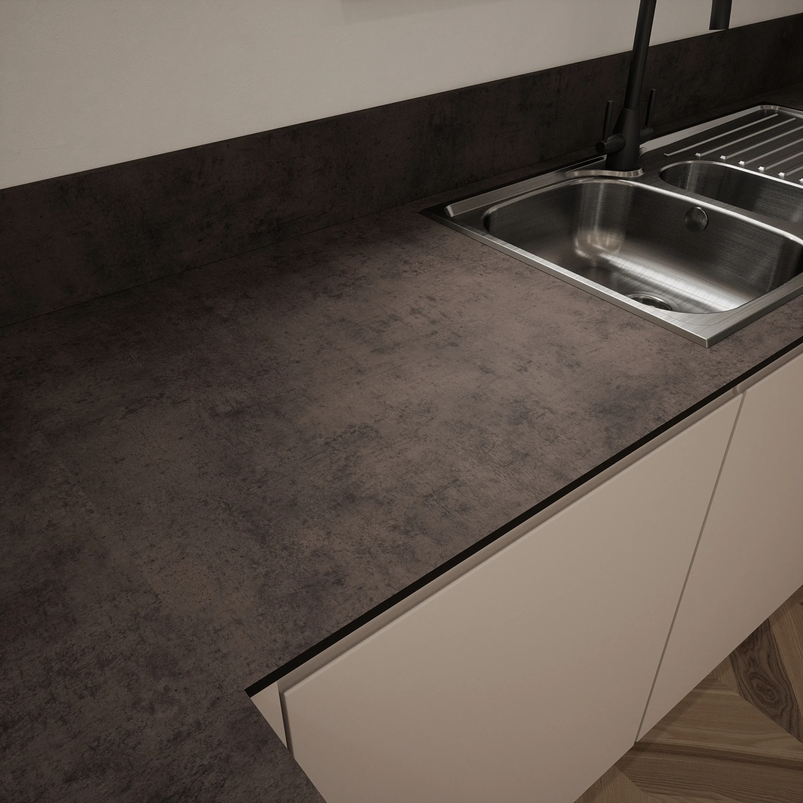 Mariz Deep Grey 1500 x 600 x 3mm Splashback - Image 3
