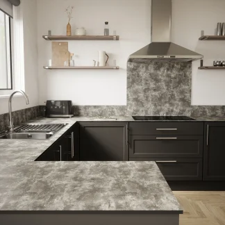 Mariz Dark Concrete 1500 x 600 x 3mm Splashback