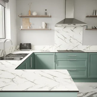 Mariz Vena White 3050 x 1240 x 12mm Island