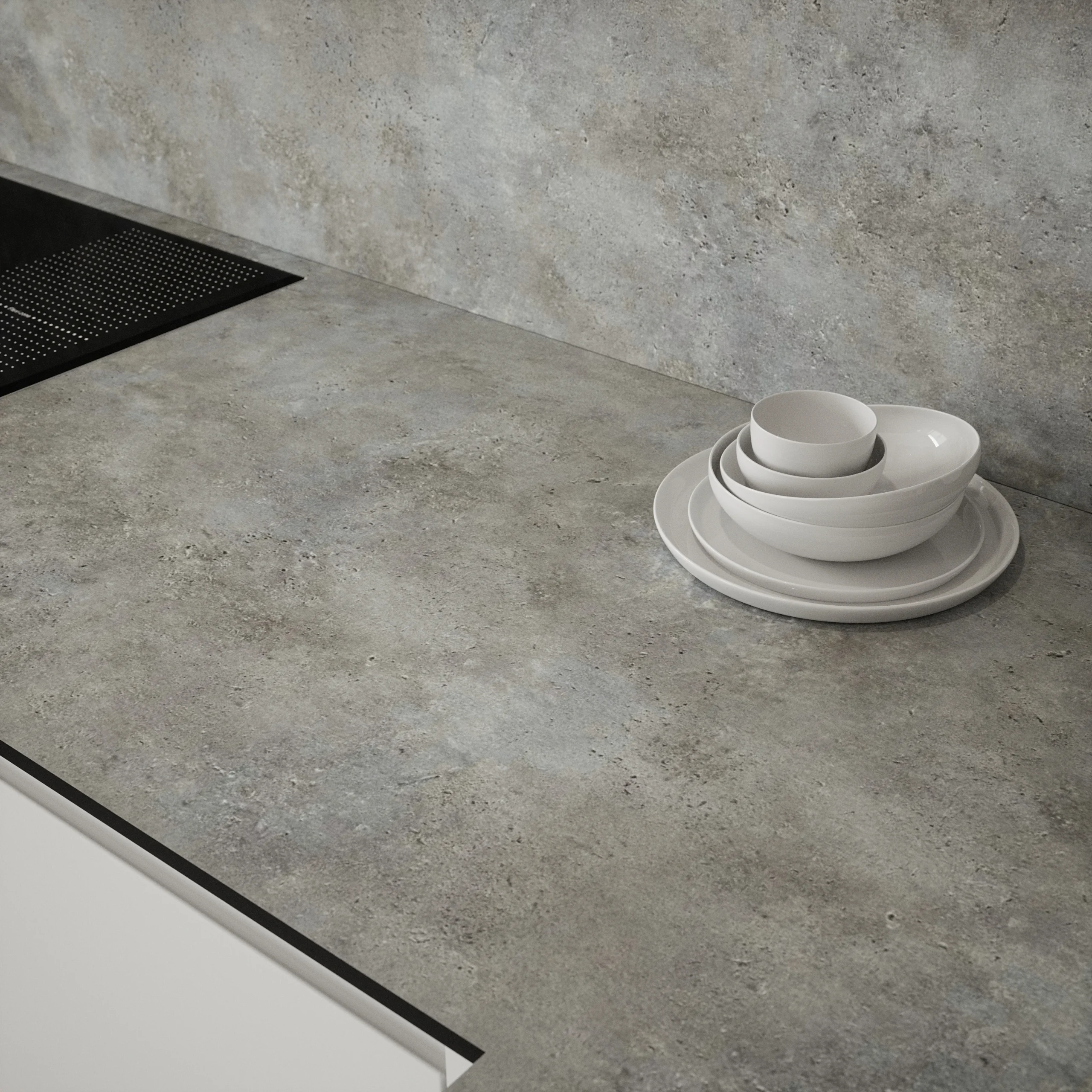 Mariz Light Concrete 3050 x 70 x 12mm Upstand - Image 3