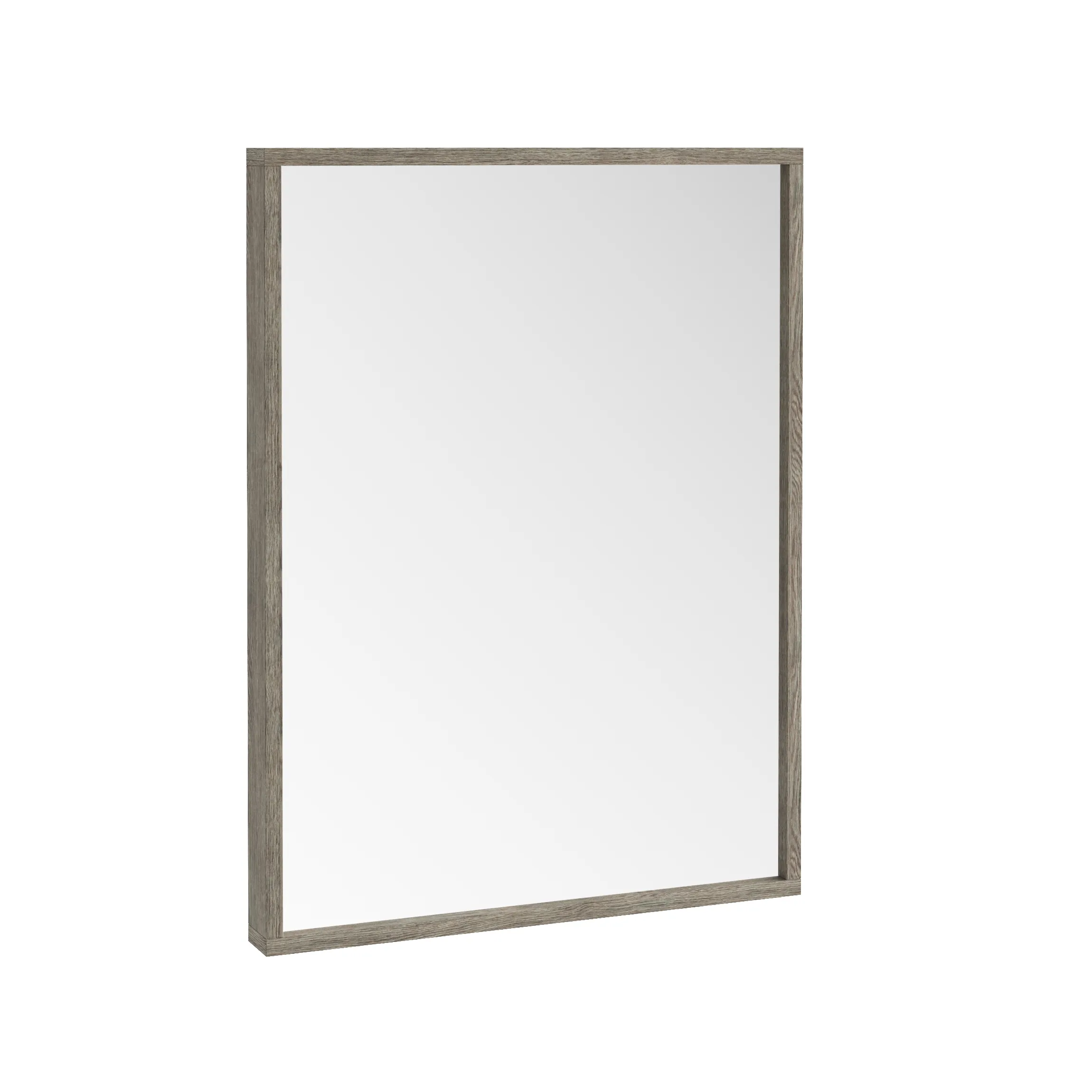 Scudo Ambience 800mm x 600mm Mirror - Grey Oak