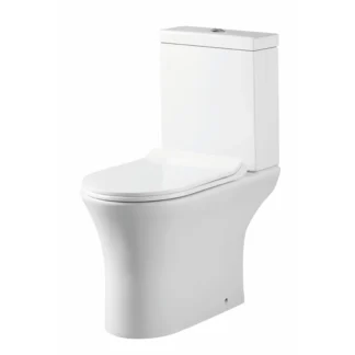 Scudo Deia Rimless Closed Back Complete WC - White